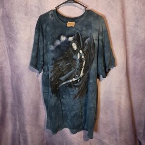 Vintage The Mountain Fallen Angel Blue Fairy Tee